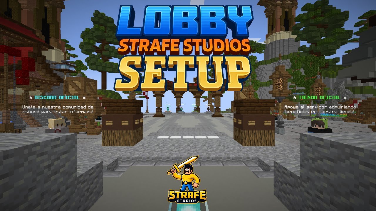 ⭐ Lobby Setup [1.8.9 - 1.21] | Strafe Studios [ESPAÑOL]