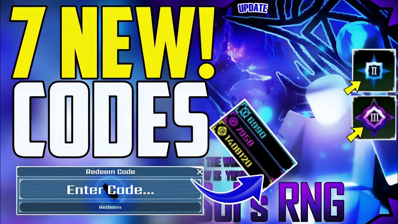 ⚠️UPDATE⚡CODE!!⚠️ SOLS RNG REDEEM CODES 2025 - ROBLOX SOLS RNG CODES ...