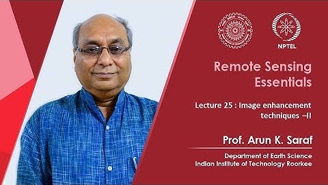 Lecture 25 : Image enhancement techniques –2