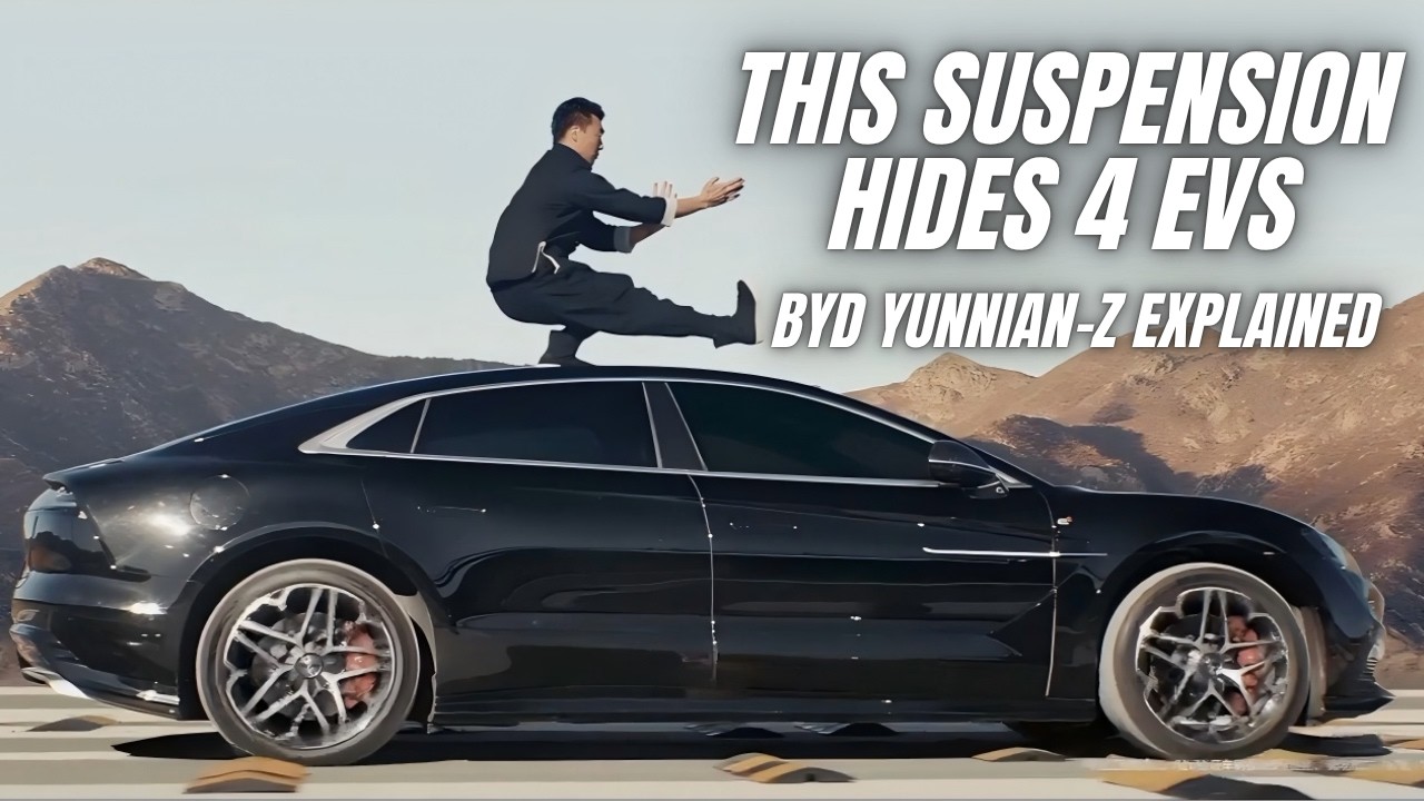 BYD U7's Suspension Hides 4 EVs – Here's How It Works