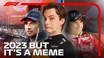 the 2023 F1 season but it
