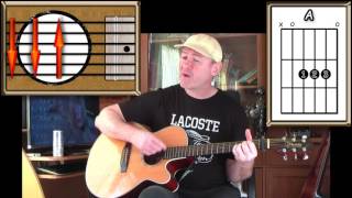 Love Is All Around - The Troggs - Acoustic Guitar Lesson (easy) chords