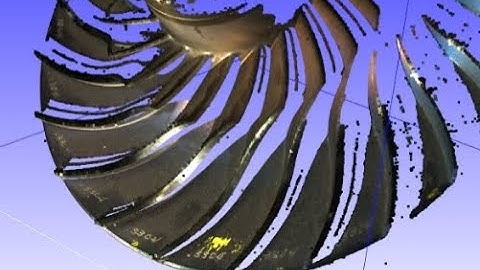 Depthscan Sample Scan - Impeller