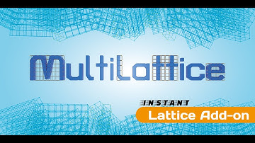 MultiLattice v1.1.3 - Quick setup lattice deform (blender add-on)