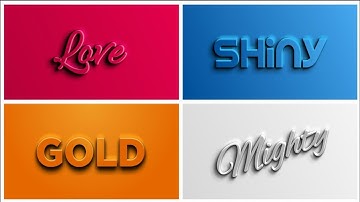 Glossy Text In Pixellab | Text Tutorial