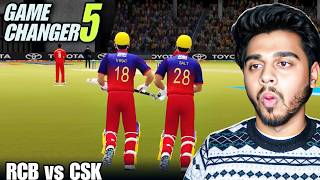 RCB VS CSK In Game Changer 5 LIVE 🤨