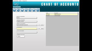 How to Make chart of Account on S4U-1 screenshot 2
