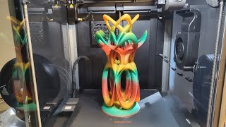 Timelapse of Circuitous Curves on The K1 Max