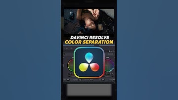 Color Separation in Davinci Resolve!🧑‍💻