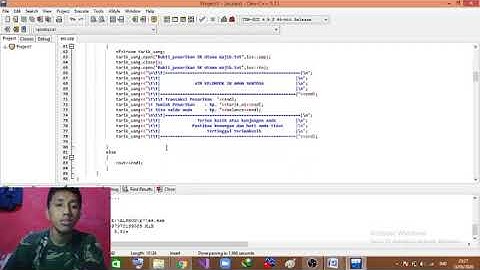 Tugas MODUL 7 (FILE) - Membuat program ATM tarik tunai sederhana menggunaan bahasa C++