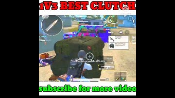 insane 1v3 clutch #pubg lite #yt short #shorts