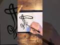 Daily Japanese calligraphy “mimizu” | 5.26.2026 #calligraphy #japanese #art
