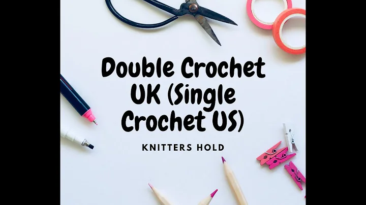 Crochet for Knitters (XL) - UK Double crochet (dc)...