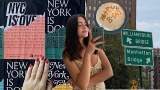 nyc vlog at home gel manicure w madam glam MoMa new restaurants Bodie s birthday