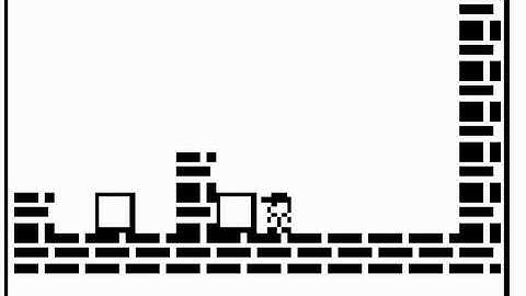 Block Dude - TI-84 Plus, TI-83 Plus - Graphing Calculator Games