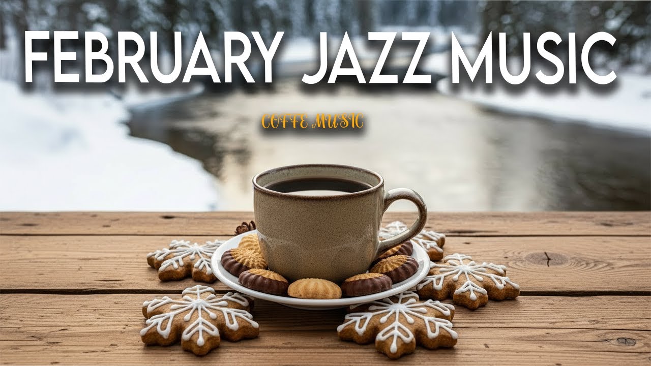 February Jazz ~ Soft Winter Morning Jazz Cafe & Elegant Bossa Nova Piano Music for Energy the Day