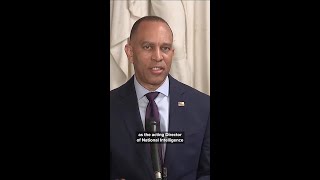 Hakeem Jeffries criticizes appointment of Bill Pulte as acting Director of National Intelligence