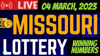 Missouri Evening Lottery Live Drawing Results - 04 Mar, 2023 - Pick 3 - Pick 4 - Cash Pop - Lotto