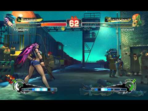 Ultra Street Fighter IV battle: Poison vs Dhalsim