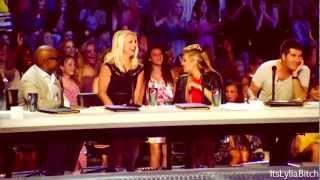 The X Factor USA - Britney Spears dancing to Ice Ice Baby