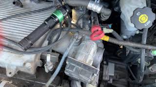 replacing coolent temperature sensor 2004 Saturn Relay
