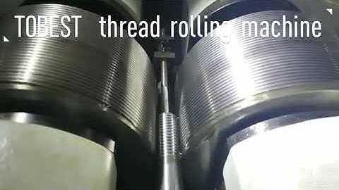 TOBEST TB-40S Thread rolling machine for M24,Pitch 3.0