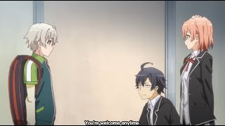 oregairu season 2 Hachiman and totsuka and yui