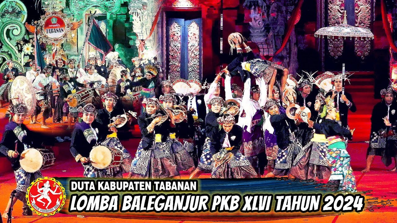 LOMBA BALEGANJUR REMAJA PKB 2024 - DUTA KABUPATEN TABANAN