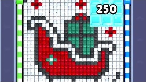 Pixel Flow Level 340. Walkthrough Gameplay 