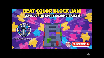 How to Beat Color Block Jam Level 75 (Full Walkthrough)