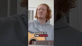 Stick Season 🪵🍁 #acousticcover #singersongwriter #stickseason #noahkahan #acoustic #music #fyp