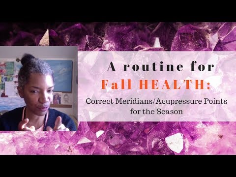 meditation for anxiety How to Boost your ENERGY w/ Acupressure Points/Meridians (for the FALL)