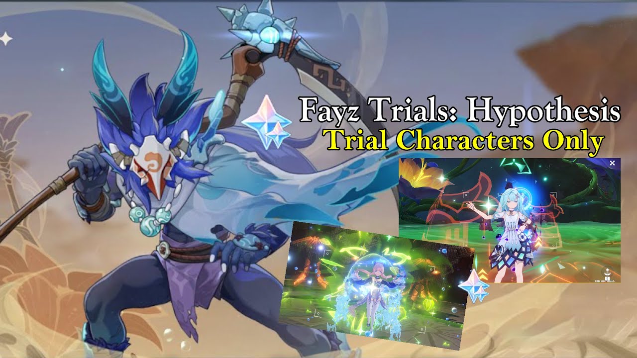 Trial Character Only Event! | Fayz Trials: Hypothesis 【Genshin Impact】