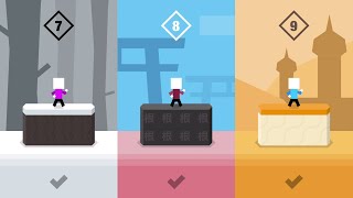 Mr Jump - World B Level 7-9 | Walkthrough iOS 2016 | B-7 B-8 B-9 screenshot 5