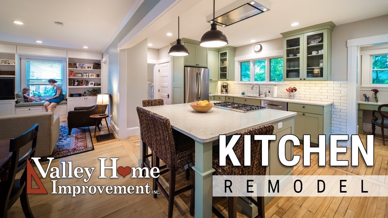 Kitchen Remodel & Custom Cabinetry By Valley Home Improvement