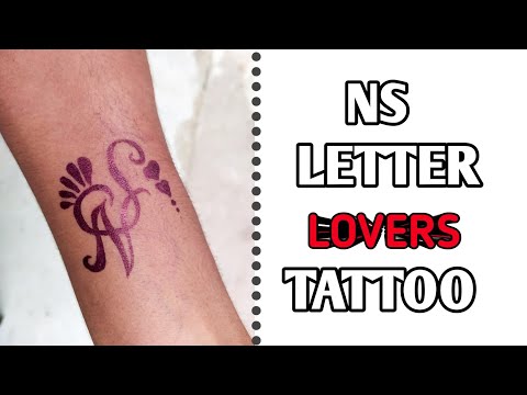 D letter tattoo design || D name Tattoo || The Unique Tattoo - YouTube