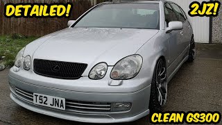 Detailing an awesome modified Lexus GS300! 2JZ inside!