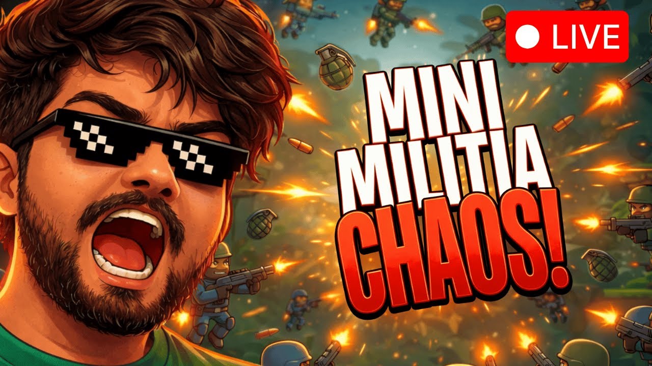 Mini Militia Classic !! Live