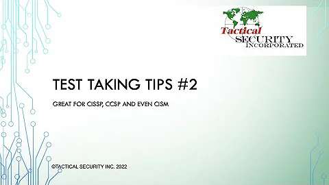 CCSP Test Taking Tip 2