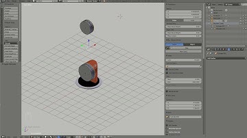 Virtual Robotic Arm (blender)-4: Modeling of member 2