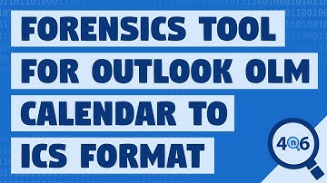Convert OLM Calendars to ICS iCalendar or iCal files - Outlook for Mac OLM Calendar Export
