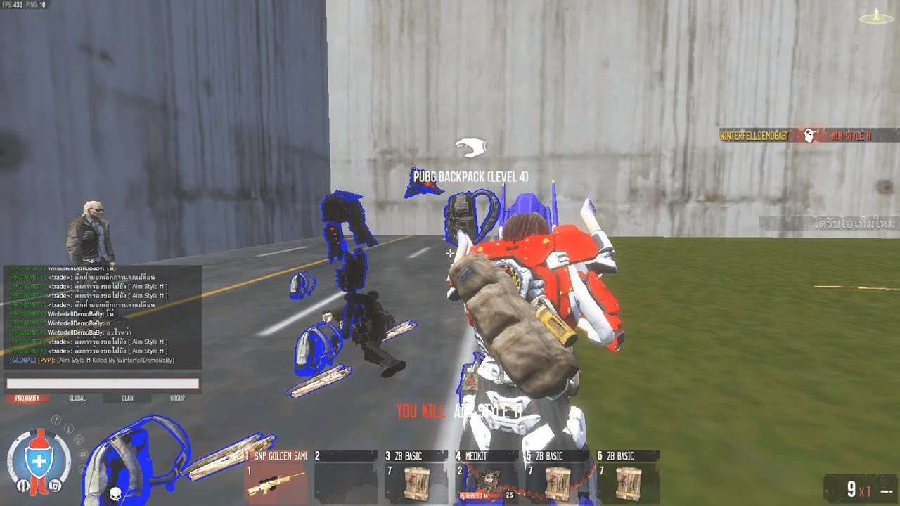 【WarZ SiamMMO - วอซีสยามรีเทิร์น】 เบอร์เซิคหนุมาร 78 80 แตกเยอะพึ่งกลับมาเล่นคมๆเต็มเลย จุจุ