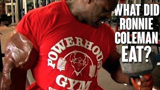 What Does Ronnie Coleman Eat in 1 Day? | Remastered 1080 HD | Ronnie Coleman