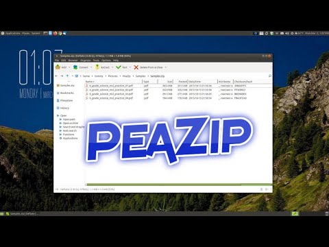 PeaZip: A Cross Platform File Archiver Utility