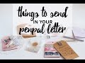 Things to send to your penpal ☆