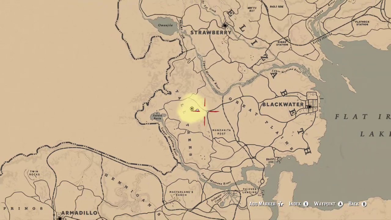 Red dead online карта коллекционера