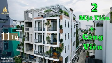 Nhà Đẹp Gò Vấp Góc 2 Mặt Tiền Có Thang Máy + Công Viên | Hẻm Thông Xe Hơi - Tặng Full Nội Thất