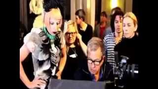 Lady Gaga - Vogue [Mario Testino] (Behind the Scenes)