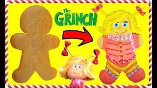 The GRINCH MOVIE Inspired Cindy Lou Who Gingerbread Man Cookie Decoration