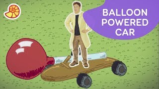 How to Build a Balloon Powered Car | Science Max